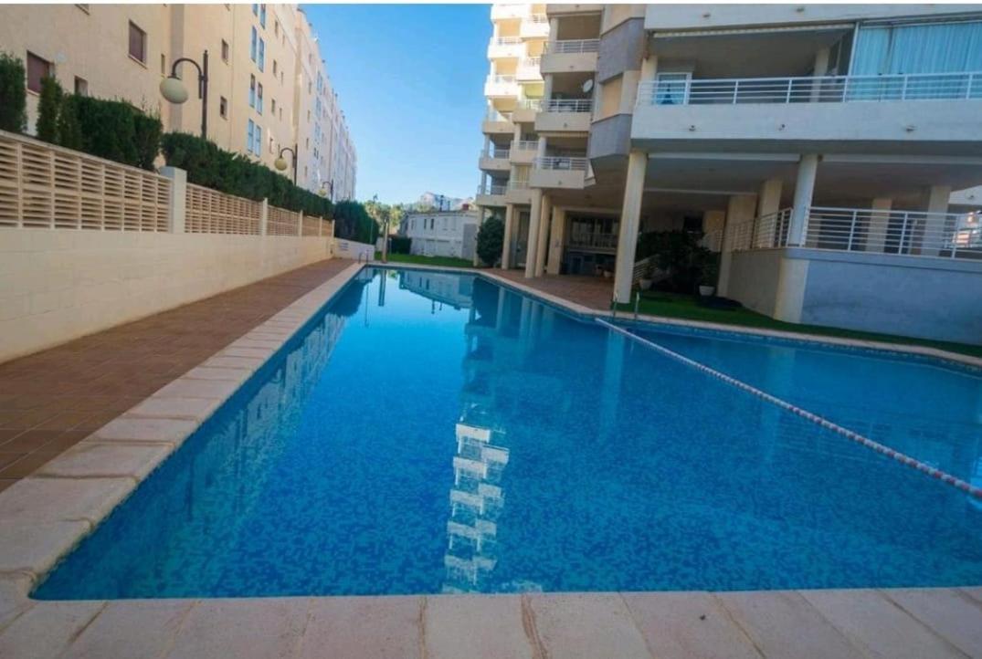 Apartamento Aquarium Park, 1ª Linea De Playa, Para 4 Personas 칼페 외부 사진