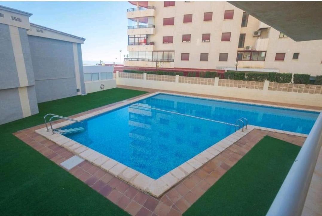 Apartamento Aquarium Park, 1ª Linea De Playa, Para 4 Personas 칼페 외부 사진